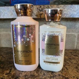 Bath And Body Works Champagne Toast Body Wash And Lotion